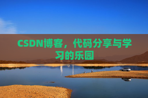 CSDN博客，代码分享与学习的乐园